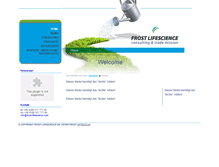 Tablet Screenshot of frost-lifescience.com
